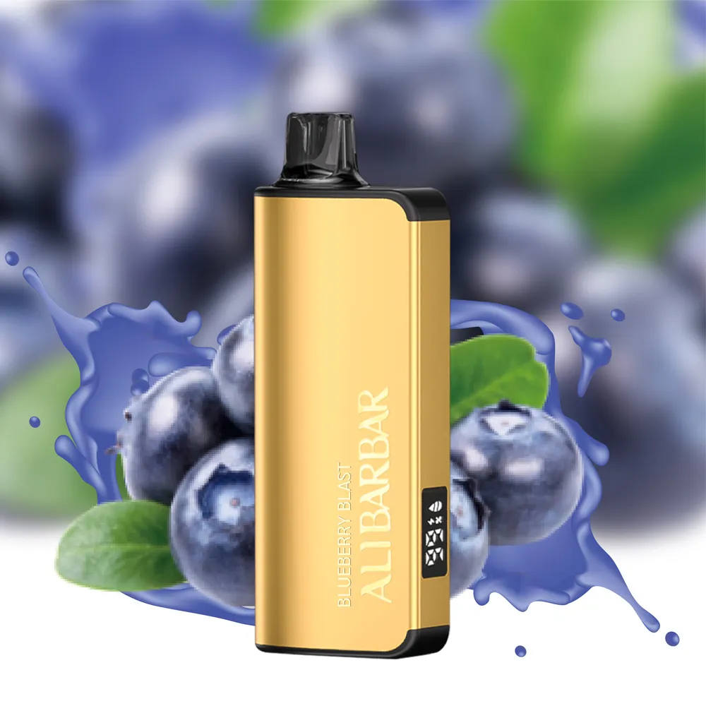 alibarbar-ingot-20000-puffs-blueberry-blast.webp Alibarbar Ingot 20000 Disposable Vape – Blueberry Blast - Image 1