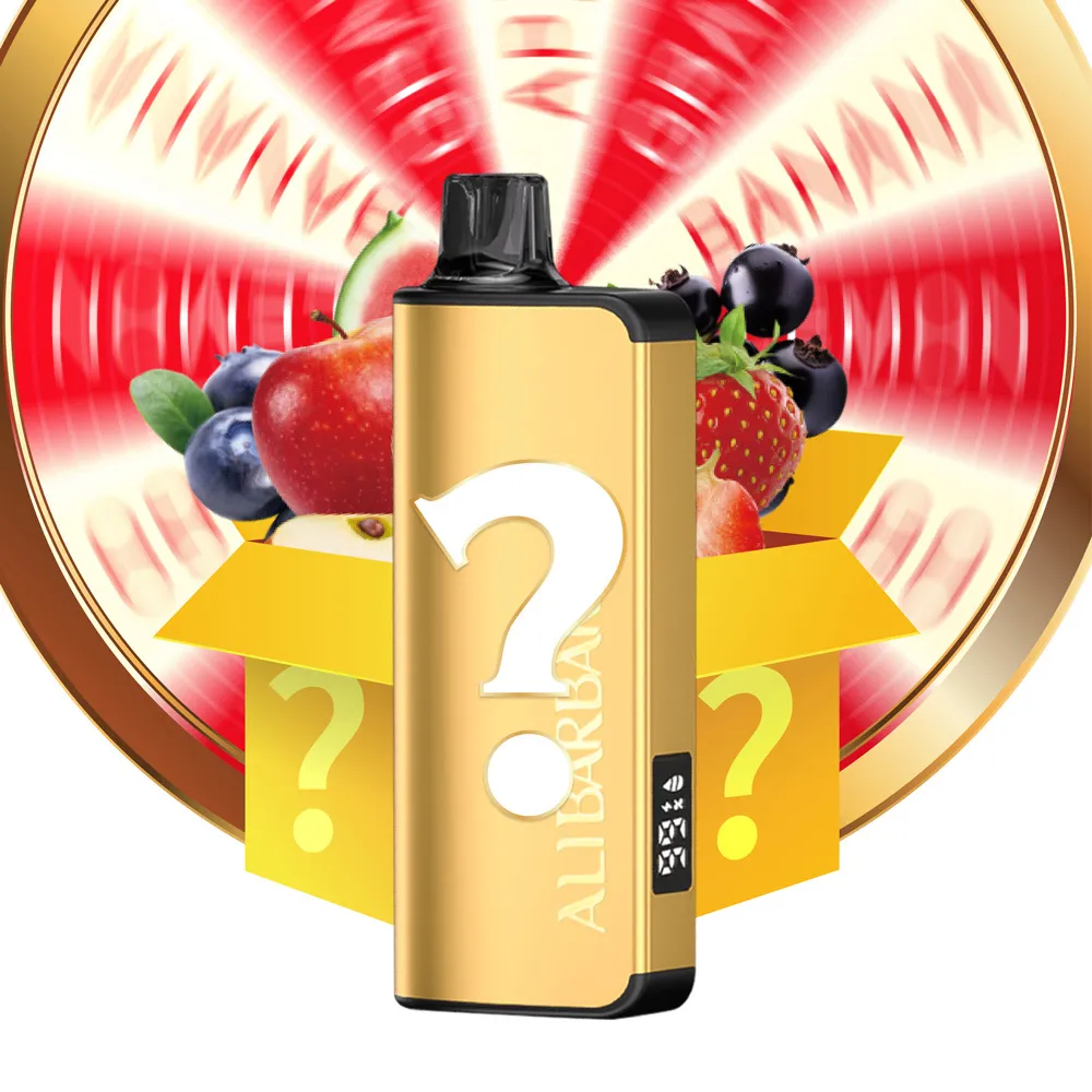 alibarbar-ingot-20000-puffs-flavour-roulette.webp Alibarbar Ingot 20000 Disposable Vape – Flavour Roulette - Image 1