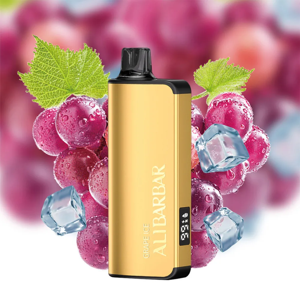 alibarbar-ingot-20000-puffs-grape-ice.webp Alibarbar Ingot 20000 Disposable Vape – Grape Ice - Image 1