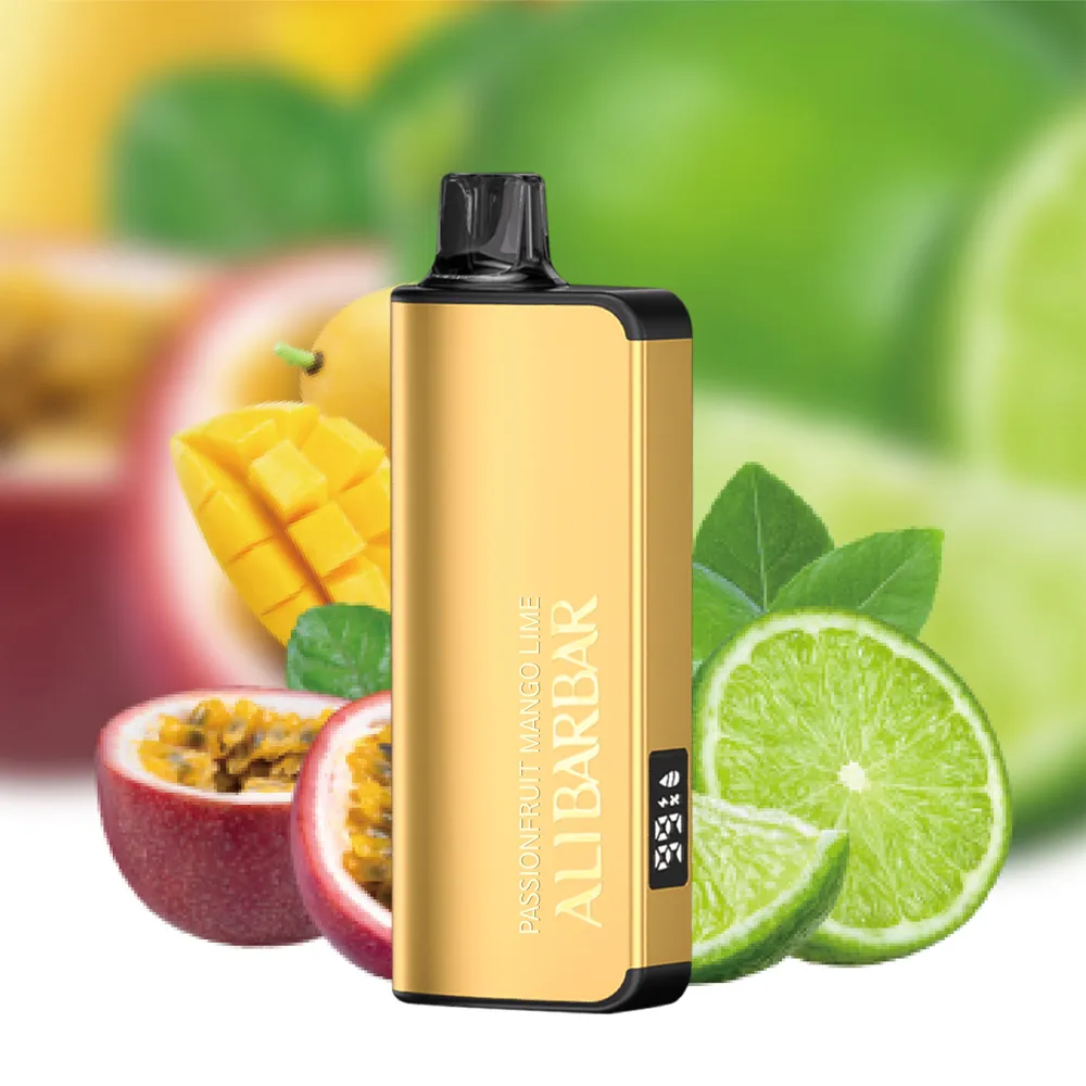 alibarbar-ingot-20000-puffs-passionfruit-mango-lime.webp Alibarbar Ingot 20000 Disposable Vape – Passionfruit Mango Lime - Image 1