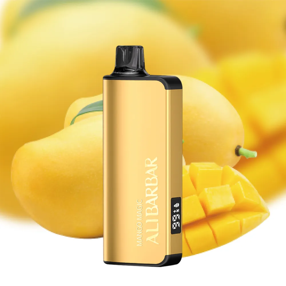 alibarbar-ingot-9000-puffs-mango-magic-.webp Alibarbar Ingot 9000 Disposable Vape – Mango Magic - Image 1