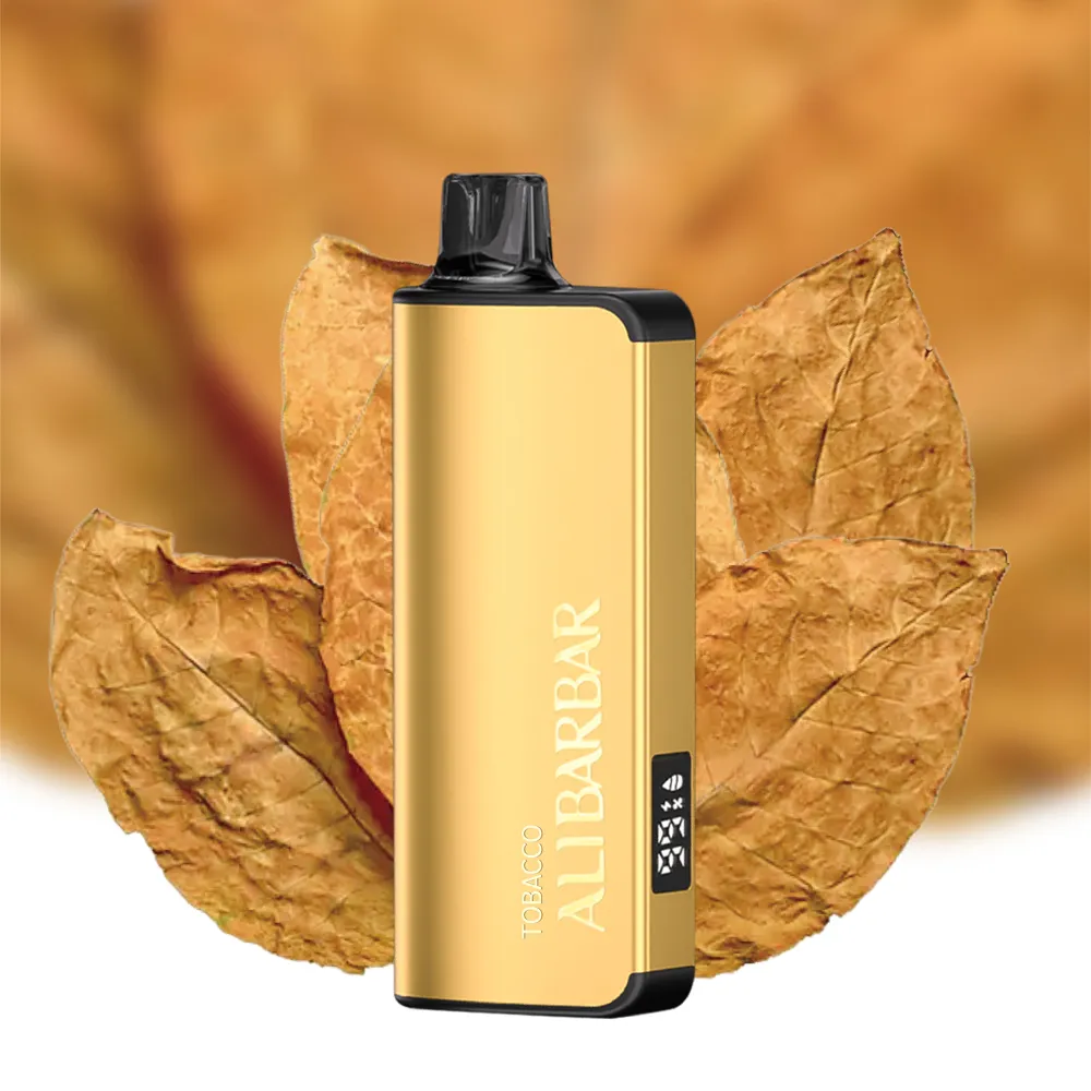 alibarbar-ingot-9000-puffs-tobacco.webp Alibarbar Ingot 9000 Disposable Vape – Tobacco - Image 1